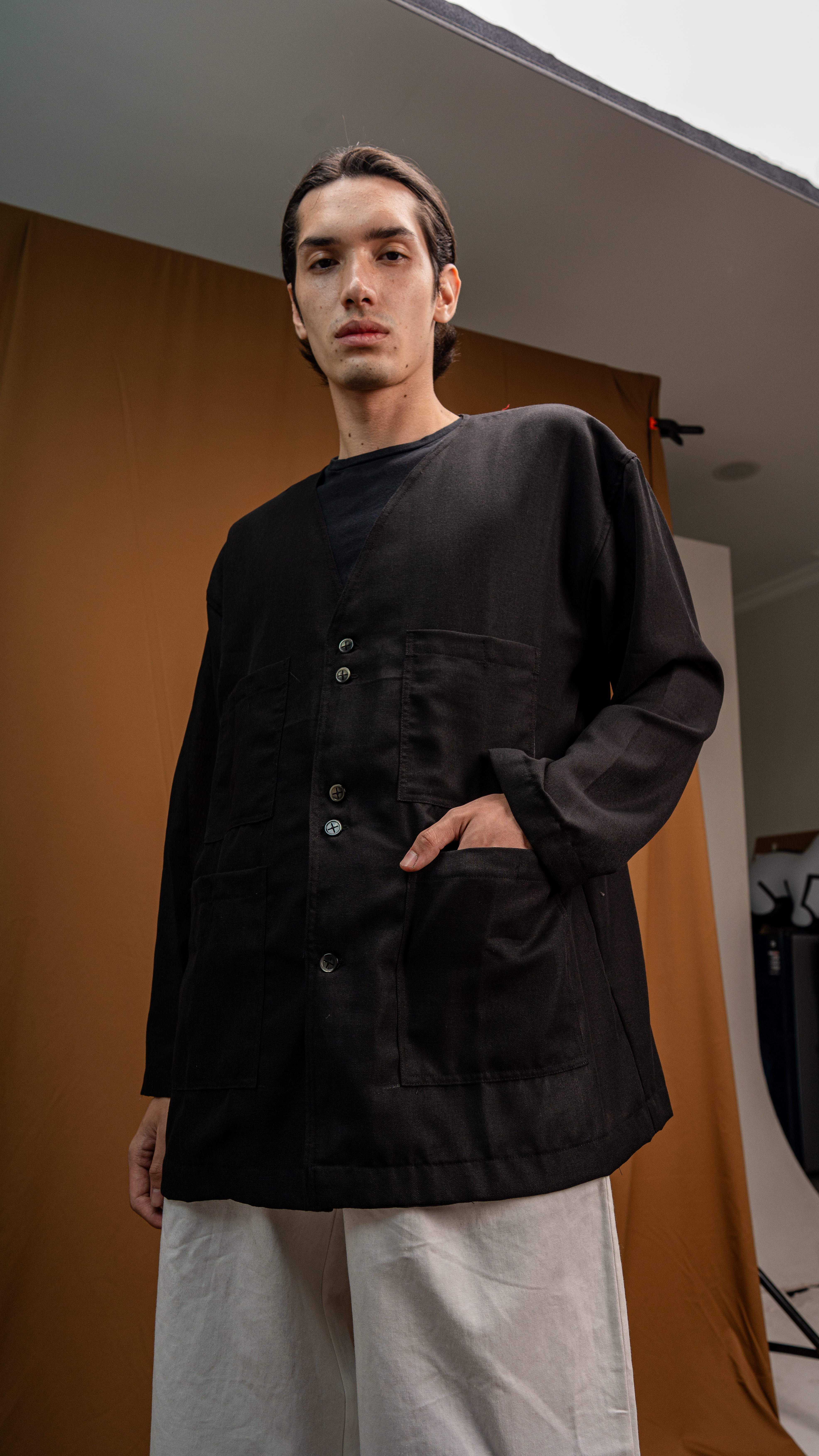 DZIMAR LINEN CARDIGAN 3